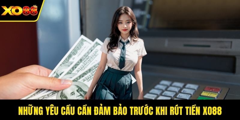Những yêu cầu cần đảm bảo trước khi rút tiền XO88