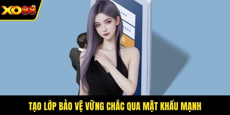 Tạo lớp bảo vệ vững chắc qua mật khẩu mạnh